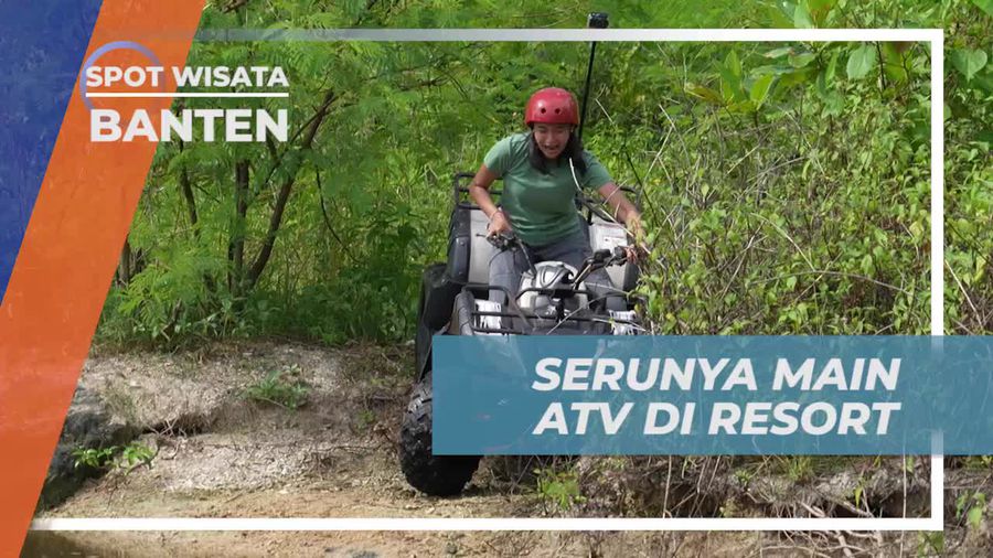 Rasakan Sensasi Seru Main ATV di Tanjung Lesung Resort, Banten