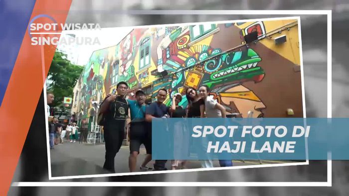 Abadikan Momen Menarik di Street Art Haji Lane, Singapura