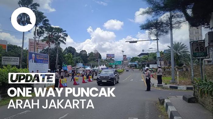Video: One Way Puncak Arah Jakarta Diterapkan Siang Ini