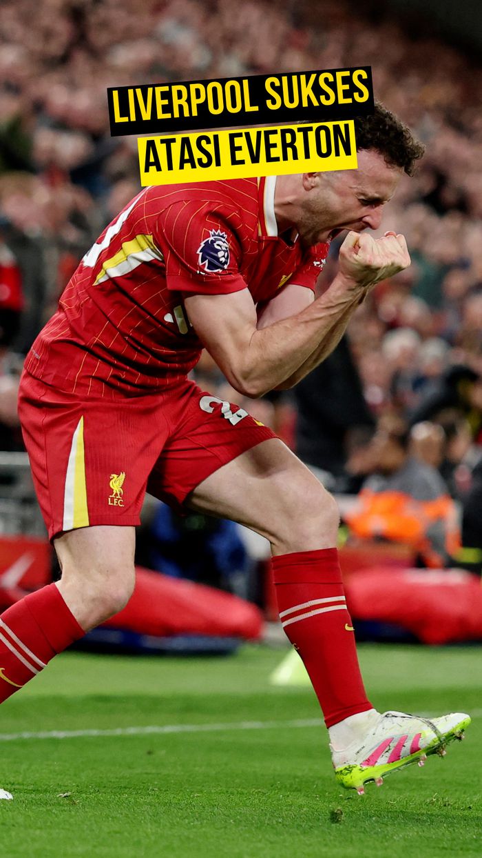 Video: Jota Kokohkan Liverpool di Puncak Klasemen Liga Inggris