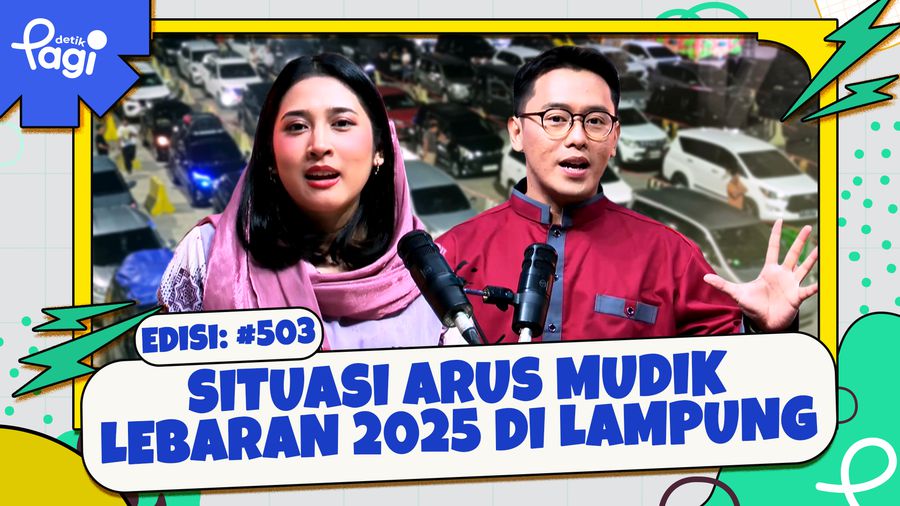 Situasi Arus Mudik Lebaran 2025 di Lampung