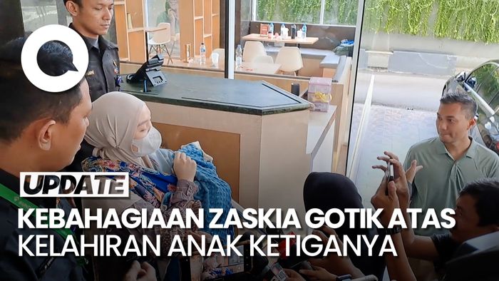 Video Zaskia Gotik Pulang dari RS Seusai Melahirkan: Bahagia Banget!