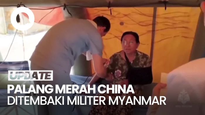 Video: Militer Myanmar Tembaki Palang Merah China yang Bawa Bantuan Korban Gempa