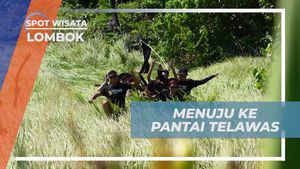 Trekking Menuju Indahnya Pantai Telawas yang Menakjubkan di Lombok
