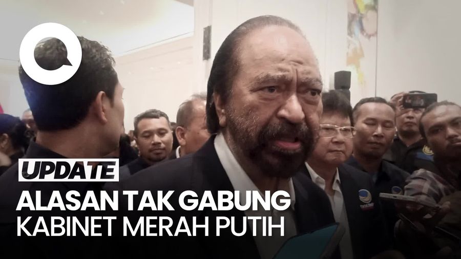 Video Paloh Soal Tak Gabung Kabinet Merah Putih: Kita Punya Budaya Malu