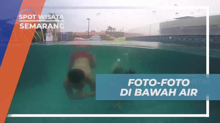 Rasakan Keseruan Foto Bawah Air di Kolam Renang Hotel Semarang