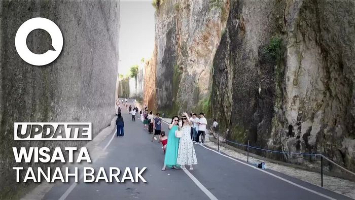 Video: Wisata Tanah Barak Diserbu Pengunjung Saat Libur Lebaran
