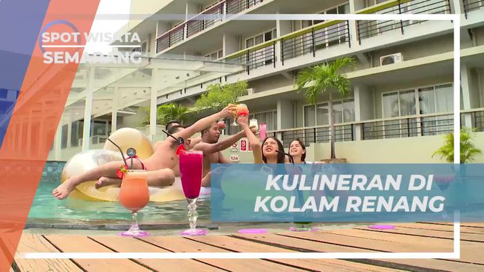 Nikmati Kuliner Segar di Kolam Renang Hotel Semarang