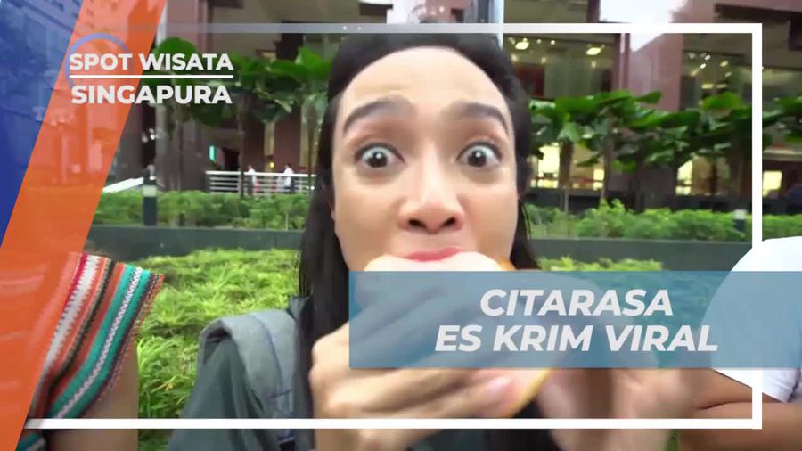 Menikmati Citarasa Es Krim Viral di Orchard Road, Singapura