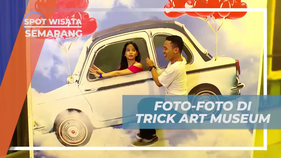 Berfoto di Museum Trick Art yang Mengagumkan di Semarang