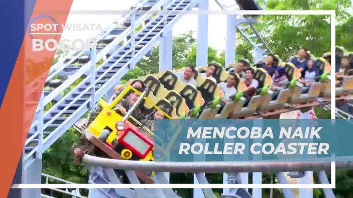 Mengalami Sensasi Naik Roller Coaster Seru di Bogor