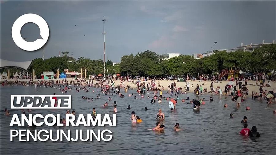 Video: Wisata Ancol Dipadati 35 Ribu Pengunjung di Hari Keempat Libur Lebaran