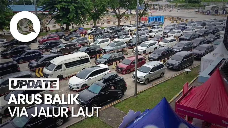 Video Dirut ASDP: Pemudik yang Kembali ke Pulau Jawa Baru 30 Persen