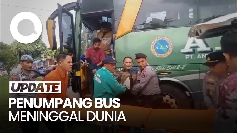 Video: Pemudik Asal Deli Serdang Ditemukan Meninggal di dalam Bus Tujuan Medan