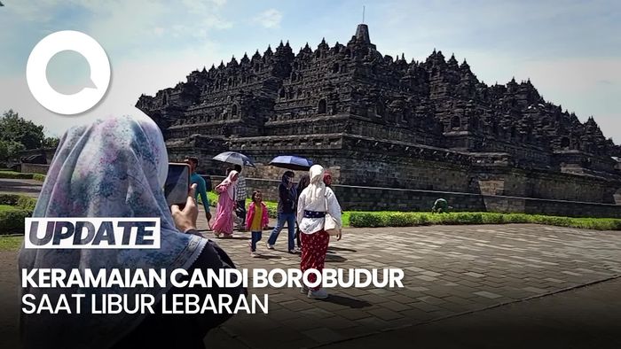 Video: Candi Borobudur Ramai Pengunjung di H+4 Lebaran