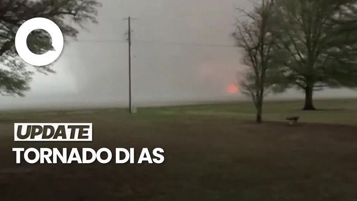 Video: Tornado Hantam Sebagian Besar Wilayah AS, 50 Bangunan Rusak
