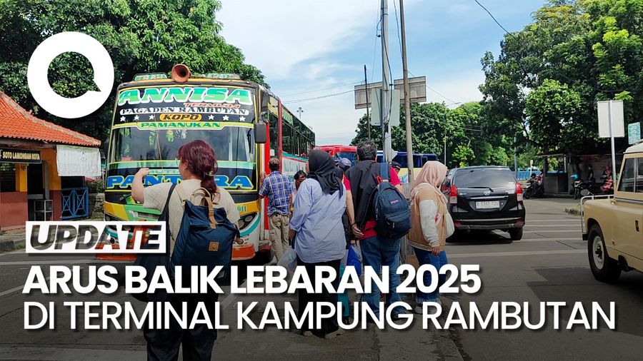Video: Jumlah Pemudik Arus Balik Lebaran 2025 Turun Dibanding Lebaran 2024