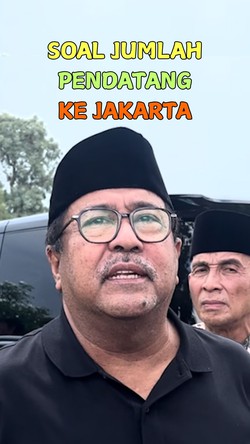 Video: Rano Karno Prediksi Jumlah Pendatang Usai Lebaran Tembus 50 Ribu Orang