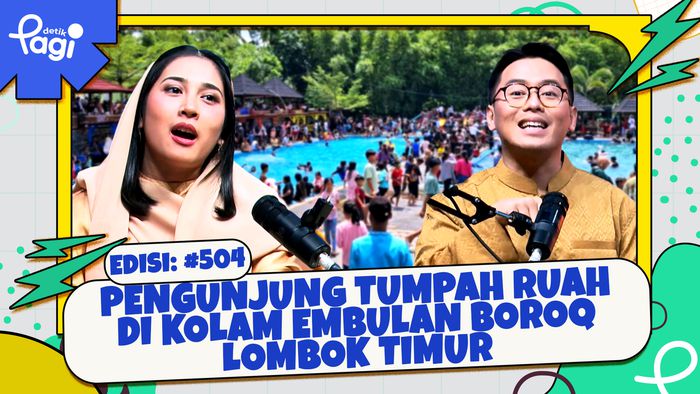 Pengunjung Tumpah Ruah di Kolam Embulan Boroq Lombok Timur