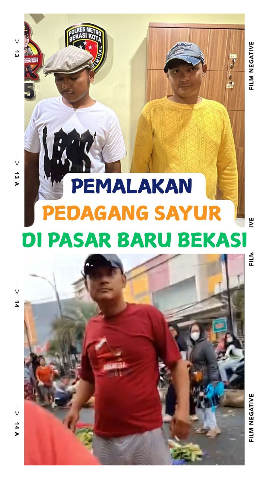 Video: Viral Pemalakan Pedagang Sayur di Pasar Baru Bekasi, Pelaku Ditangkap