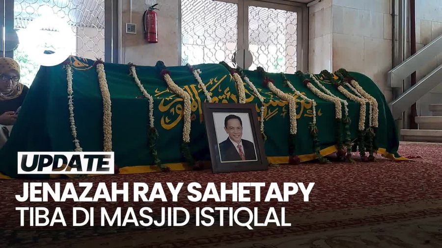 Video Jenazah Ray Sahetapy Akan Disalatkan di Masjid Istiqlal Usai Salat Jumat