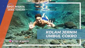 Berenang Riang di Kolam Jernih Umbul Cokro, Jawa Tengah