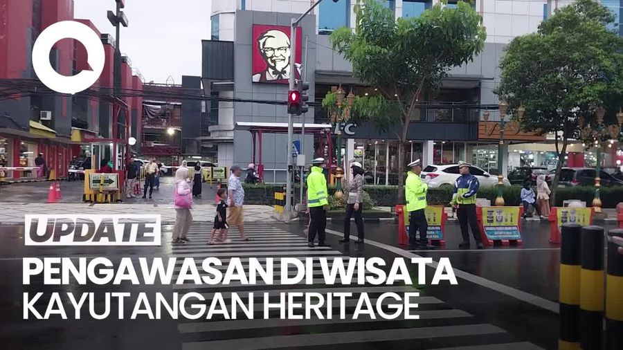 Video: H+3 Lebaran, Polisi Tinjau Area Keramaian Wisatawan Malang
