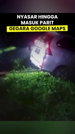 Video: Petaka Sekeluarga Asal Jember Nyasar hingga Masuk Parit gegara Google Maps