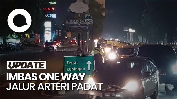 Video: Imbas Penerapan Sistem One Way, Jalur Arteri Cirebon Padat