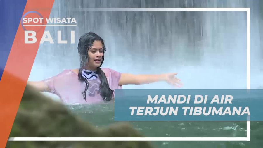Mandi Segar di Air Terjun Tibumana yang Memesona, Bali