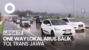 Video: Tol Semarang-Solo Padat, One Way Lokal Diberlakukan dari Km 459 hingga Km 419