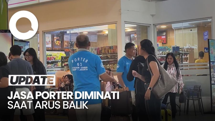 Video Alasan Pemudik Pakai Jasa Porter: Kita Ingin Berbagi Rezeki