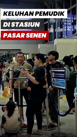 Video: Pemudik Keluhkan Kenaikan Harga Tiket di Stasiun Pasar Senen