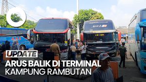 Video: Arus Balik, Jumlah Penumpang Tiba di Terminal Kampung Rambutan Terus Naik