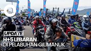 Video: Arus Balik di Pelabuhan Gilimanuk Didominasi Sepeda Motor