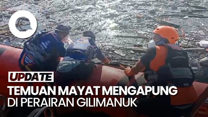 Video: Mayat Tanpa Identitas Ditemukan Mengapung di Perairan Selat Bali