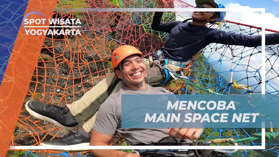 Menantang Adrenalin dengan Main Space Net di Yogyakarta