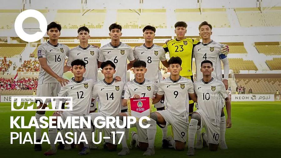 Video Klasemen Grup C Piala Asia U-17: Garuda Muda Posisi Kedua