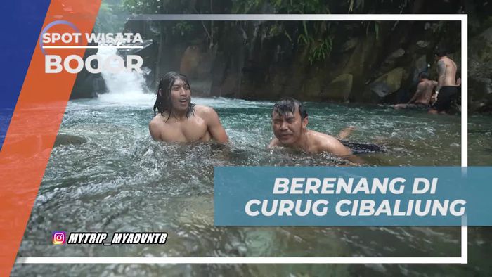 Terjun Dalam Kesegaran Air Curug Cibaliung yang Menyegarkan, Bogor