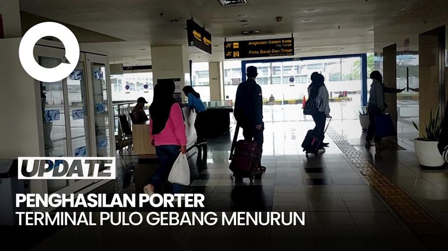 Video: Curhat Porter Terminal Pulo Gebang, Penghasilan Menurun hingga 40%