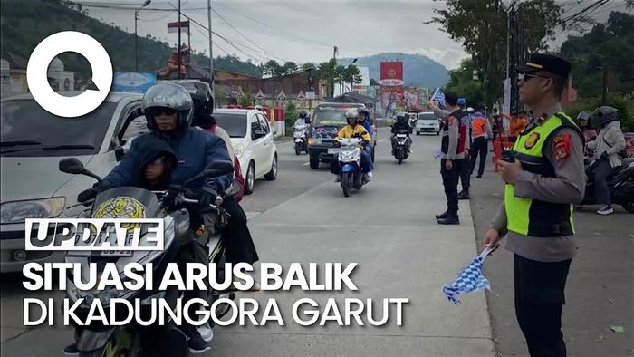 Video Arus Balik Via Kadungora Garut Ramai Lancar