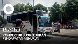 Video: Kondektur Bus Terminal Kampung Rambutan Sebut Penumpang Turun 30%