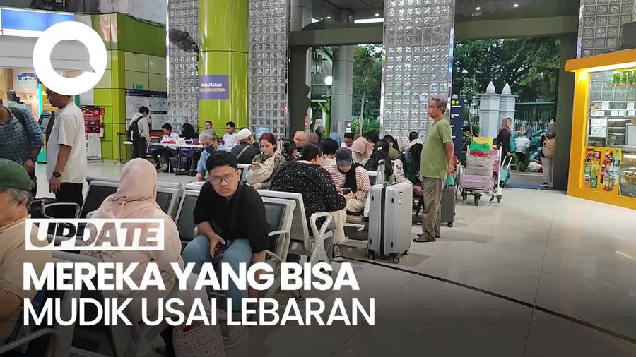 Video: Cerita Petugas Kebersihan Stasiun Gambir yang Baru Bisa Mudik Usai Lebaran