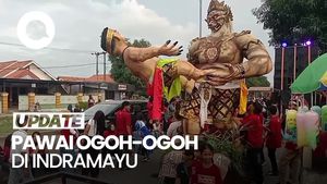 Video: Pawai Ogoh-ogoh Meriahkan Tradisi Halalbihalal di Indramayu 