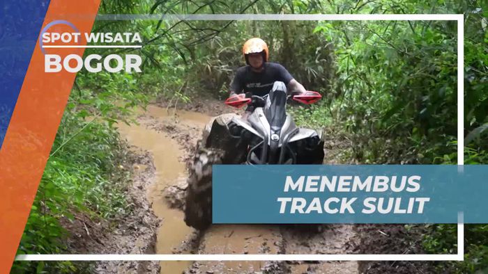 Rintangan Seru yang Menantang di Lintasan ATV, Bogor