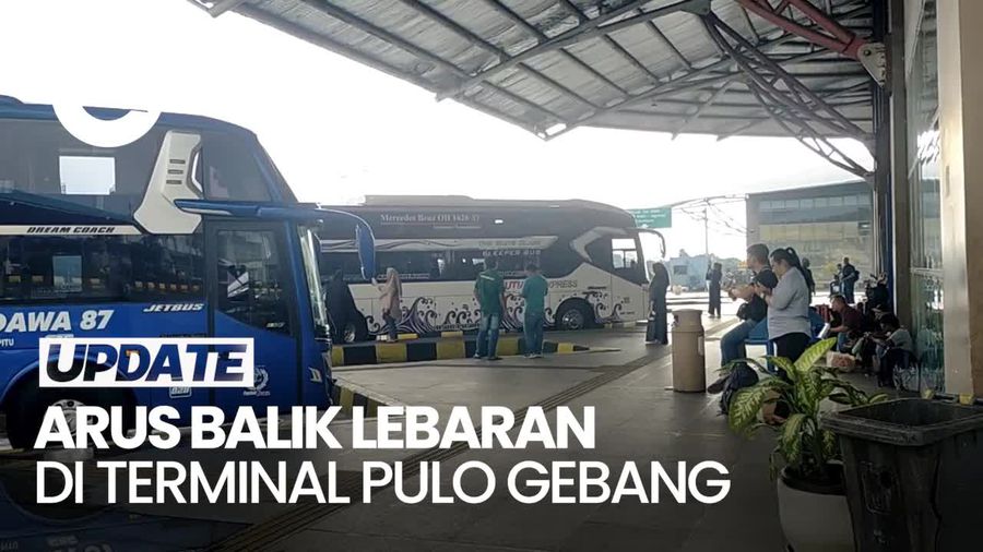 Video: Arus Balik, 3.947 Penumpang Tiba di Terminal Pulo Gebang H+6 Lebaran
