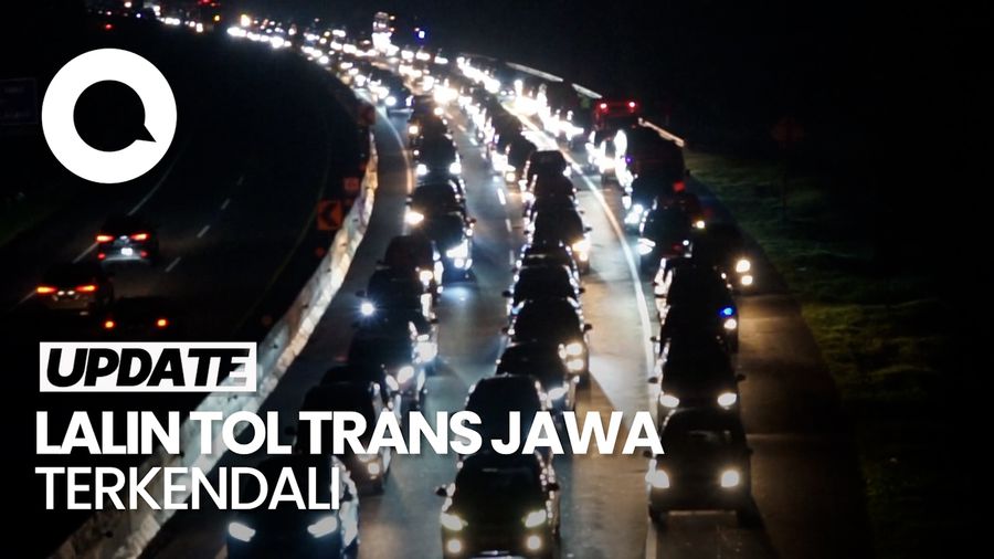 Video: Kakorlantas Ungkap Lalin di Tol Trans Jawa Terkendali saat Arus Balik