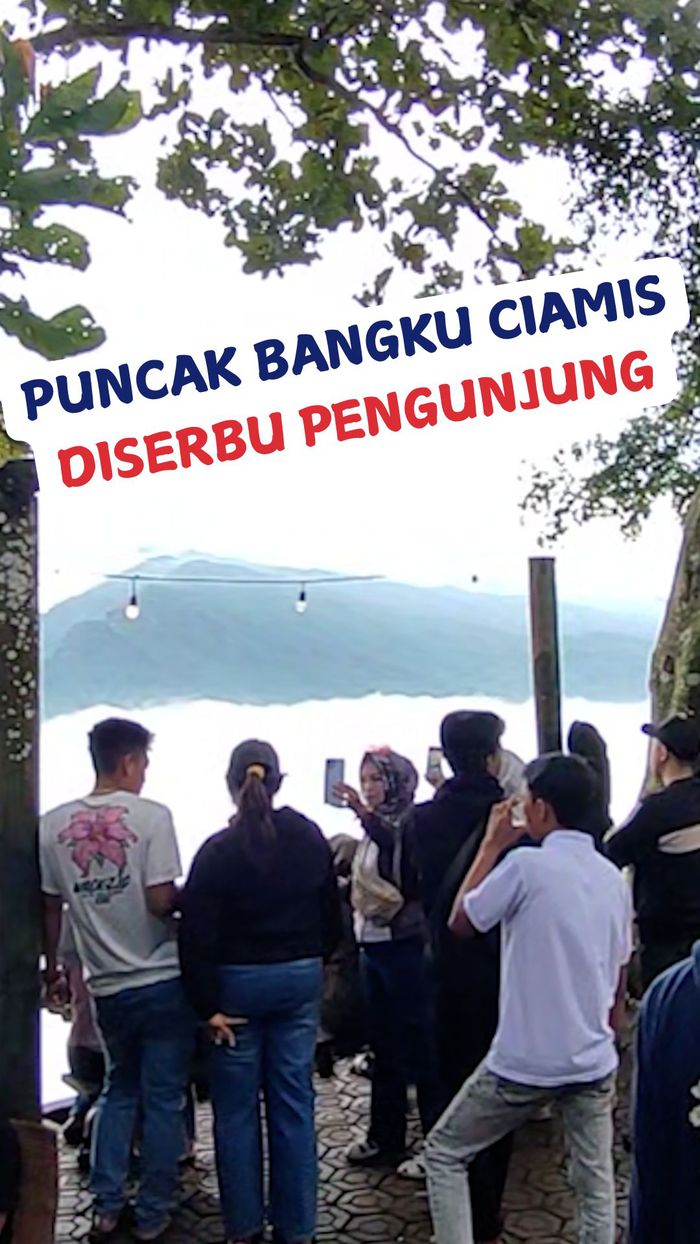 Video: Libur Lebaran, Puncak Bangku Ciamis Diserbu Wisatawan