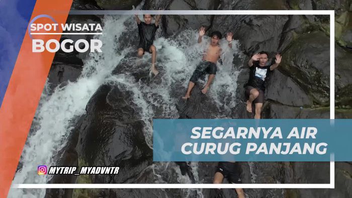 Nikmati Kesegaran Air Curug Panjang yang Menyegarkan, Bogor