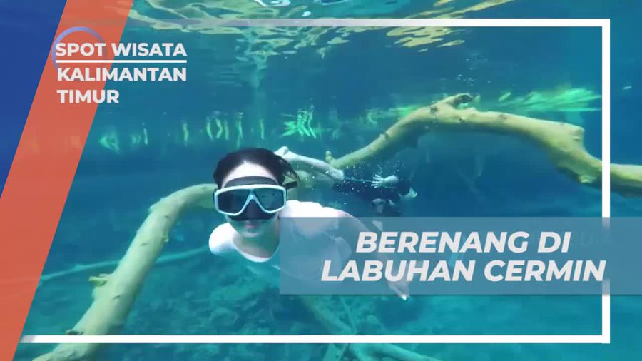 Rasakan Keajaiban Alam Saat Berenang di Labuan Cermin, Kaltim